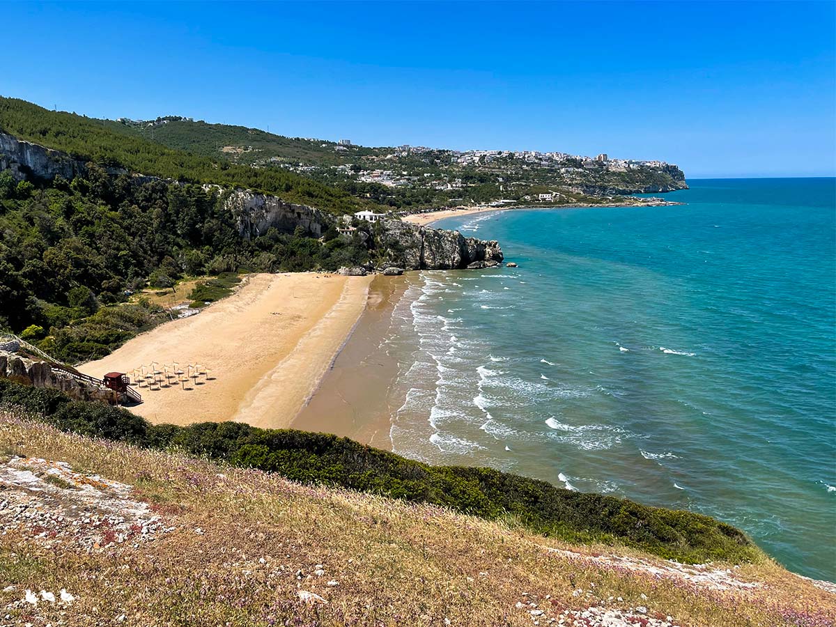 Gargano-strände Zaiana Beach