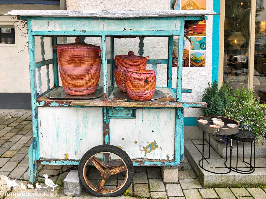 Oberbayern-Ammersee-Dießen-Kunst Dekokörbe