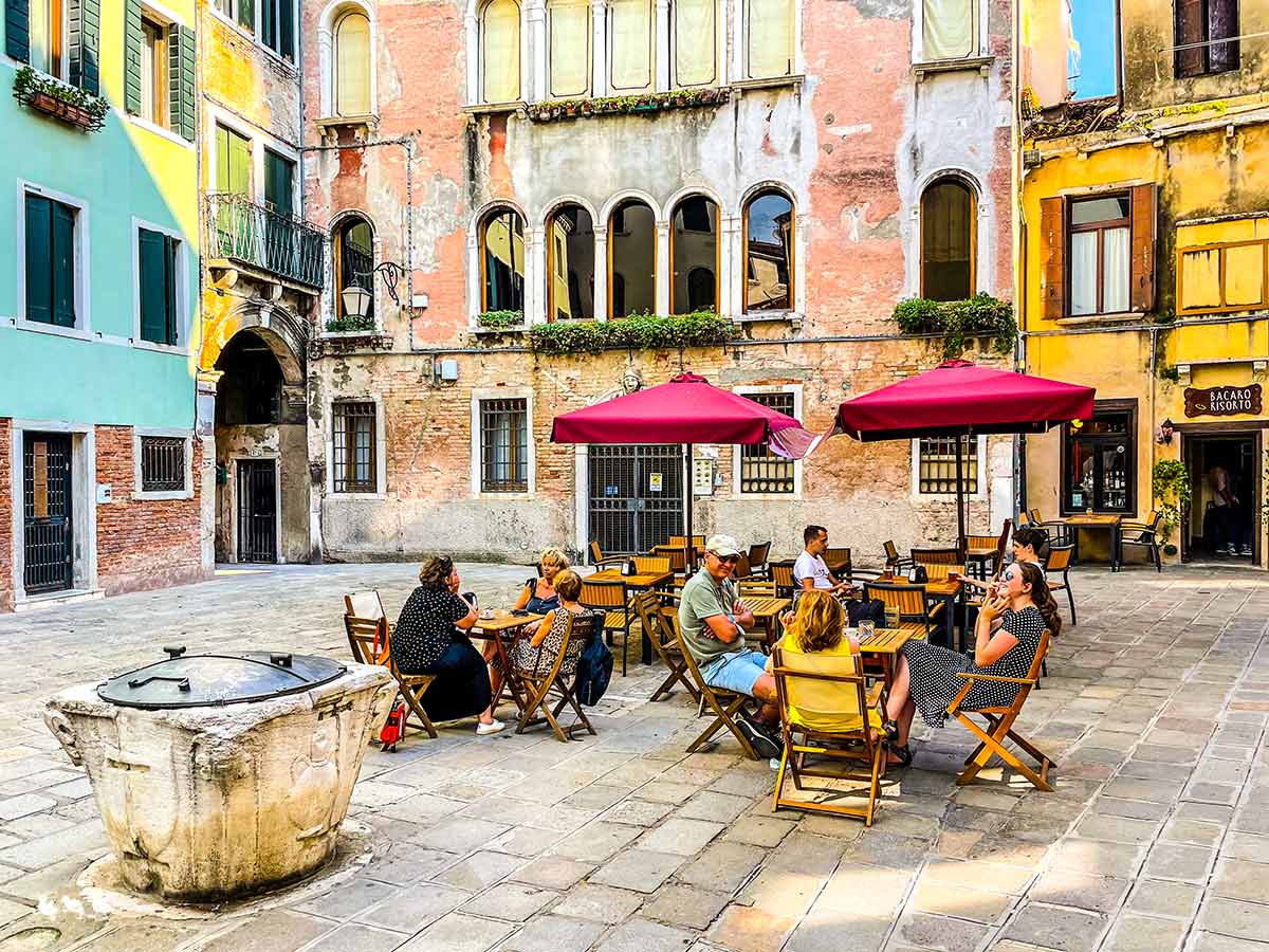 Venedig_Cafés Venedig mit Kindern