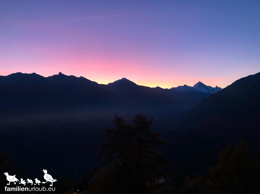 Sonnenaufgang Alpen