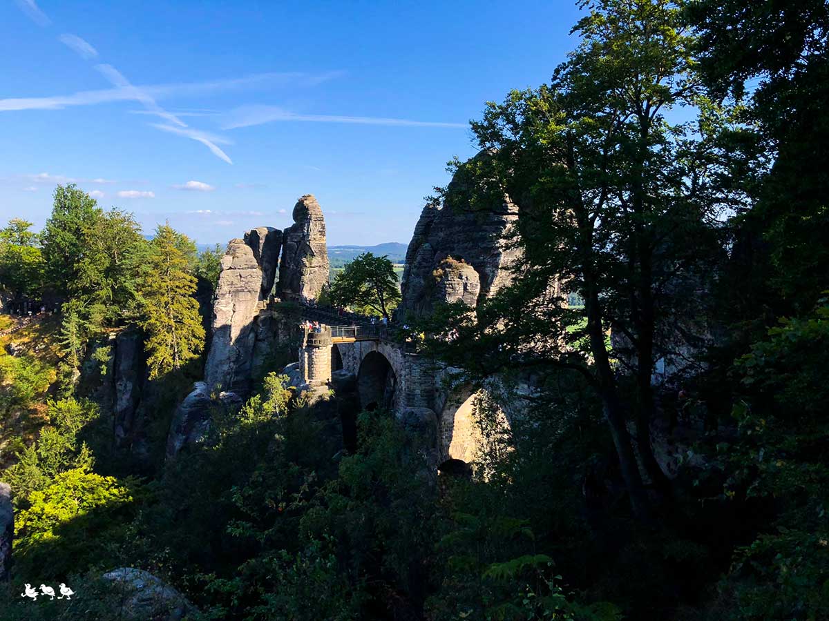 Elbsandsteingebirge-Brücke Elbsandsteingebirge Brücke