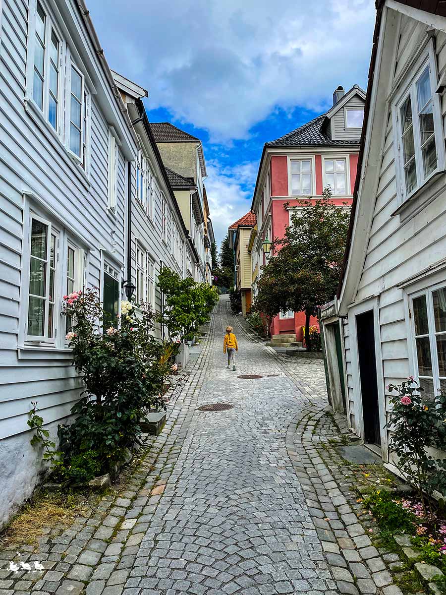 Gasse in Bergen