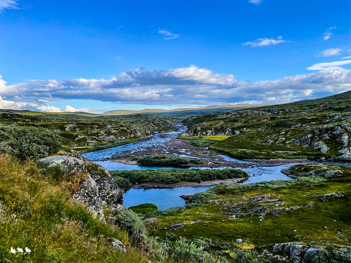 Hordaland Hallingskarvet-Nationalpark mit Kindern