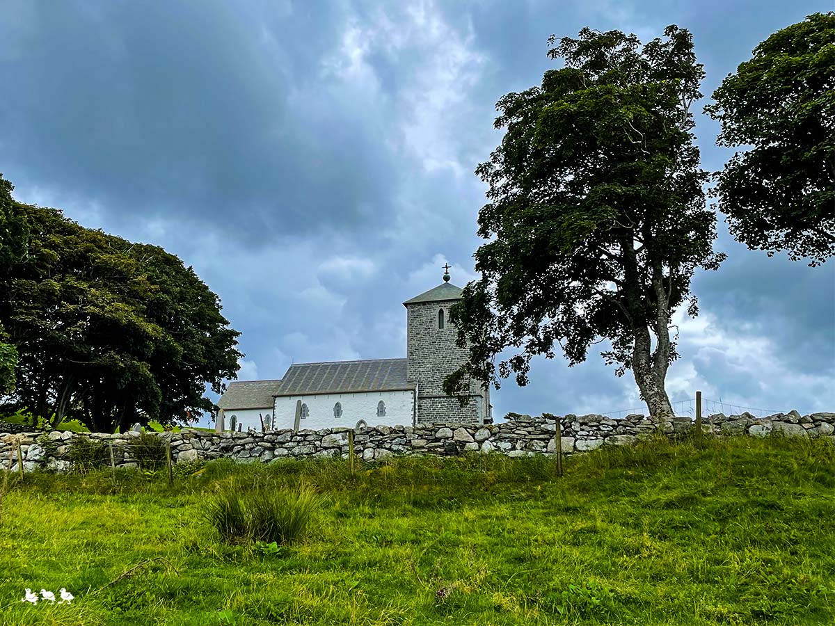 Die Olavskirche in Avaldsnes